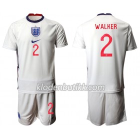 England Walker 2 Barn Hjemmedraktsett Euro 2020 Kortermet (+ Korte bukser)